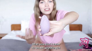 1st time Trying Air Pulse Clitoris Suction Plaything - MyBadReputation